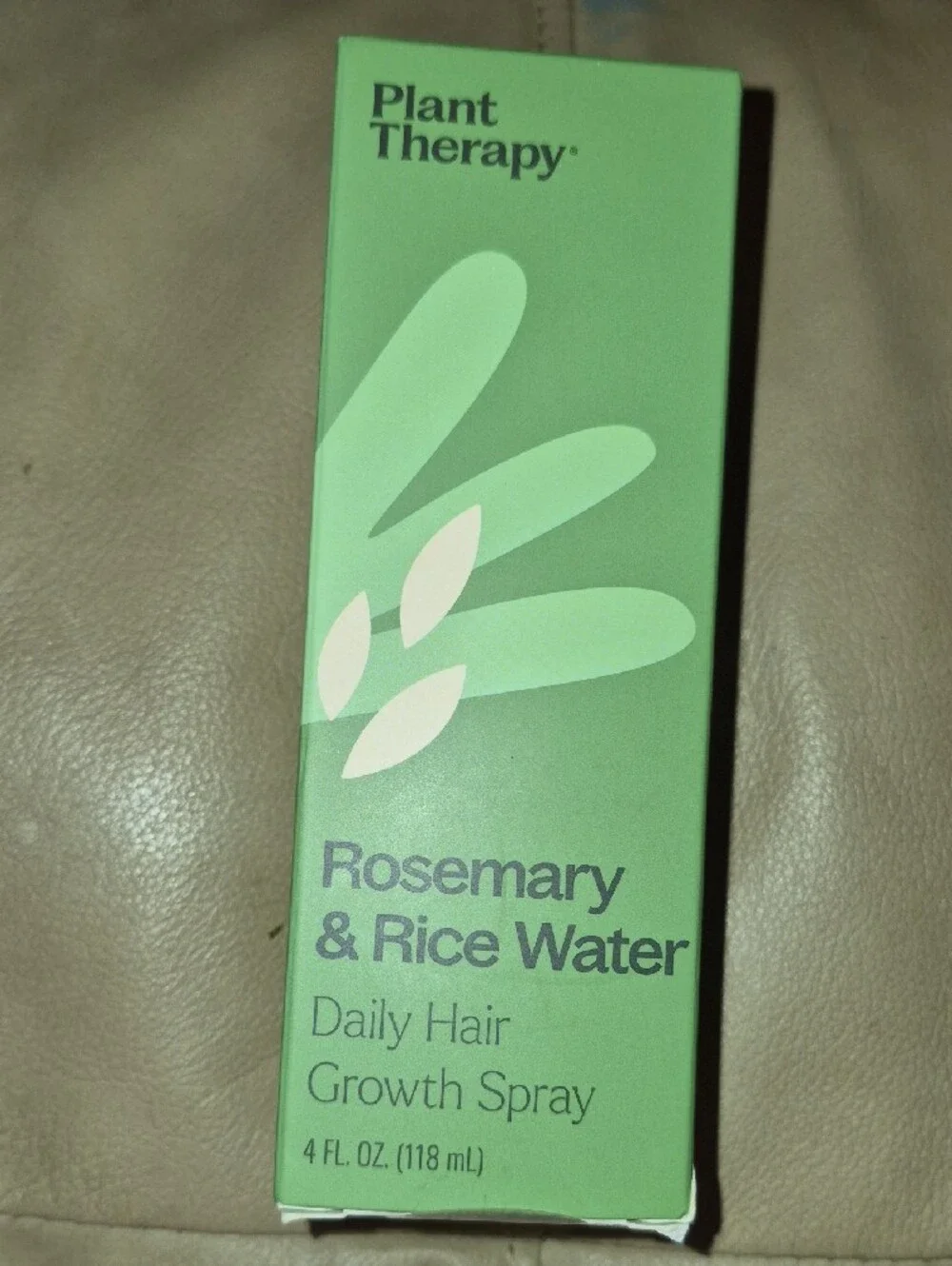 therapy Green Skincare Box with Light and Dark Green Accents